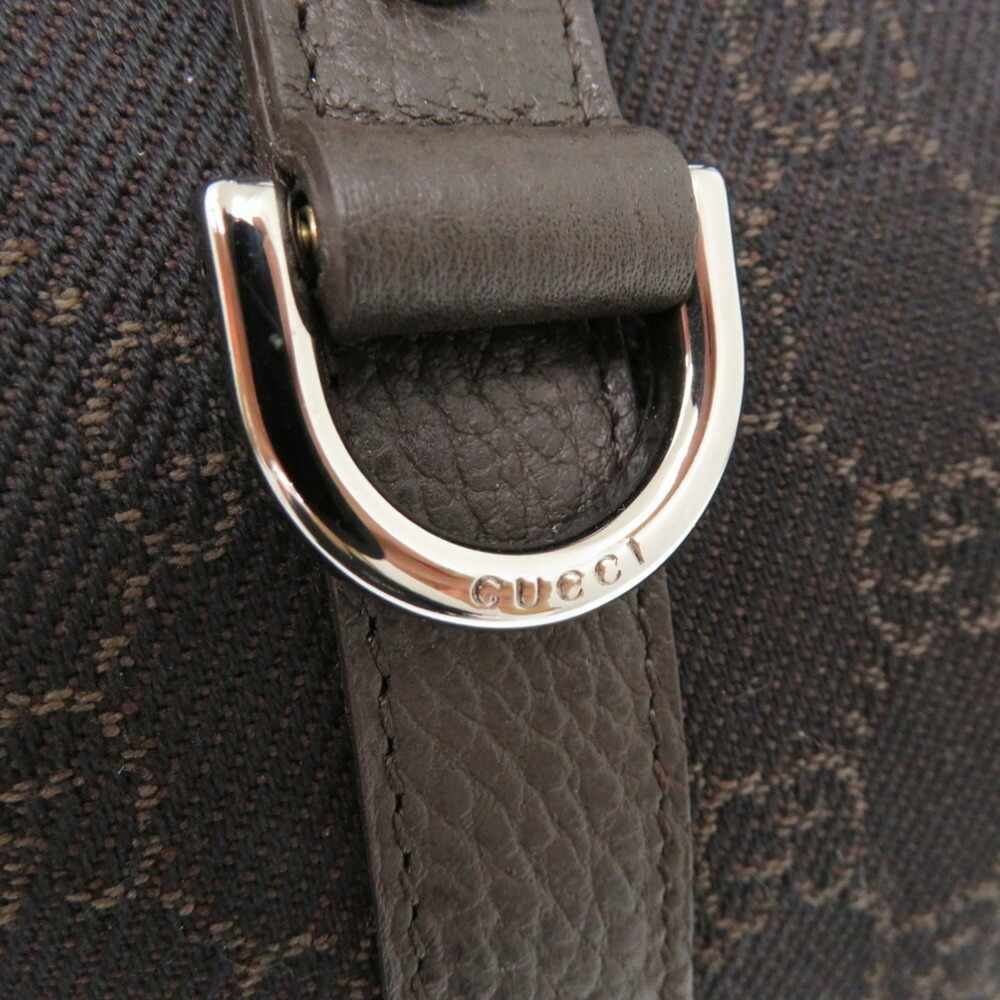 GUCCI Authentic Brown Leather Tote Bag - Picture 8 of 11